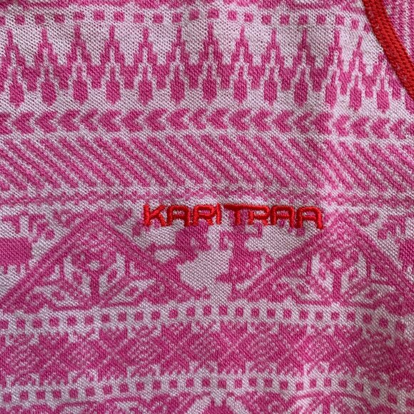 NWOT Kari Traa 100% Merino Wool Baselayer Tale Sweater Sweet Pink Women's S - Picture 10 of 11
